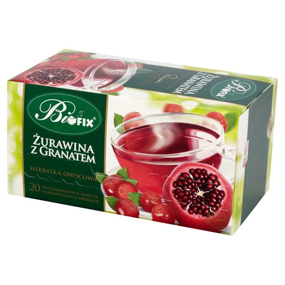Cranberry And Pomegranate Infusion Bifix 20 Bags