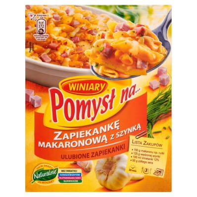 Pomysl Na Zapiekanke Makaronowa Z Szynka