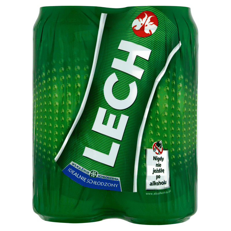 4x Piwo Lech Premium puszka 500ml