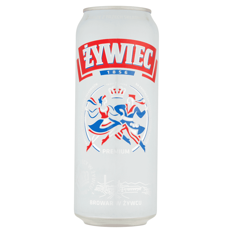 4x Piwo Zywiec Puszka 500ml
