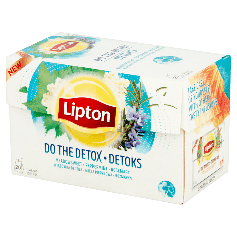Acheter Thé Detox Lipton 20 sachets
